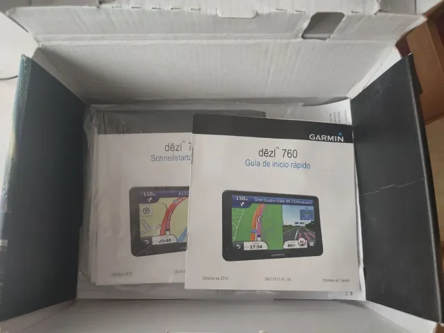 GPS Garmin dēzl 760LMT