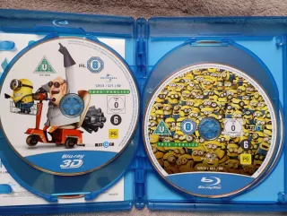 Colección 3 Películas Blu-ray 3D Gru y Minions