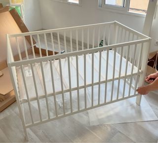 Cuna Bebé Ikea Gulliver Blanca