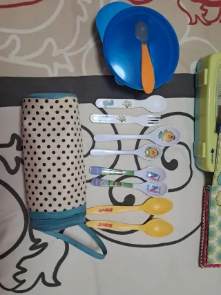 Juguetes y Cucharas Bebé+regalo seguridad ventana.