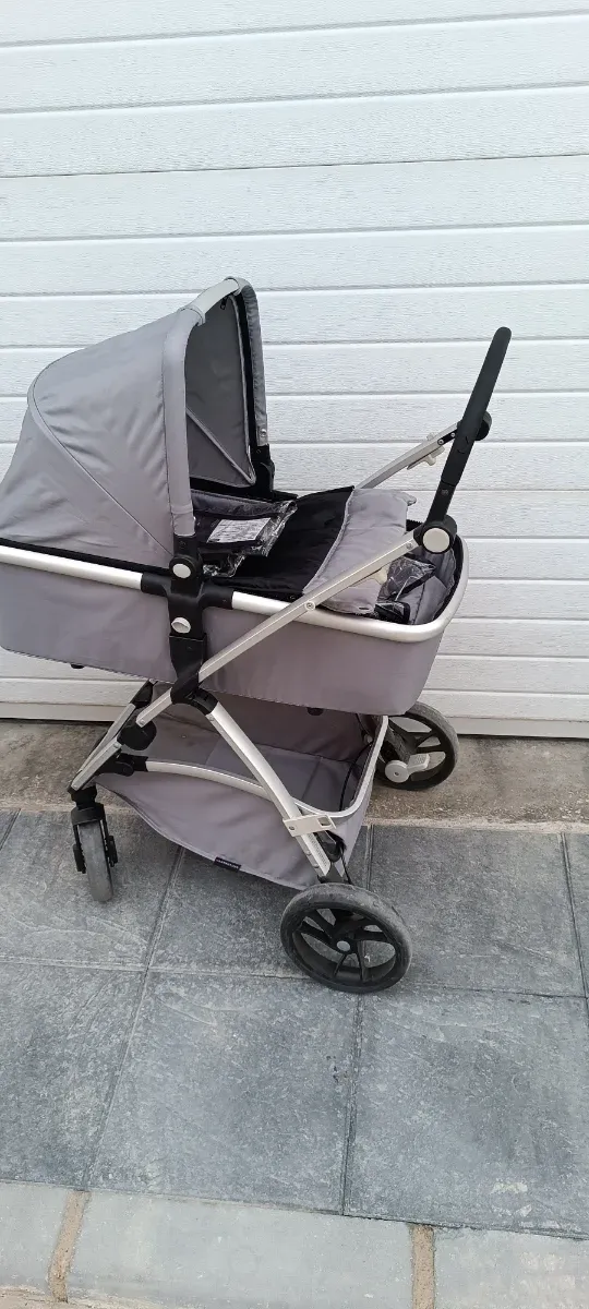 Silla de paseo 2 piezas gris