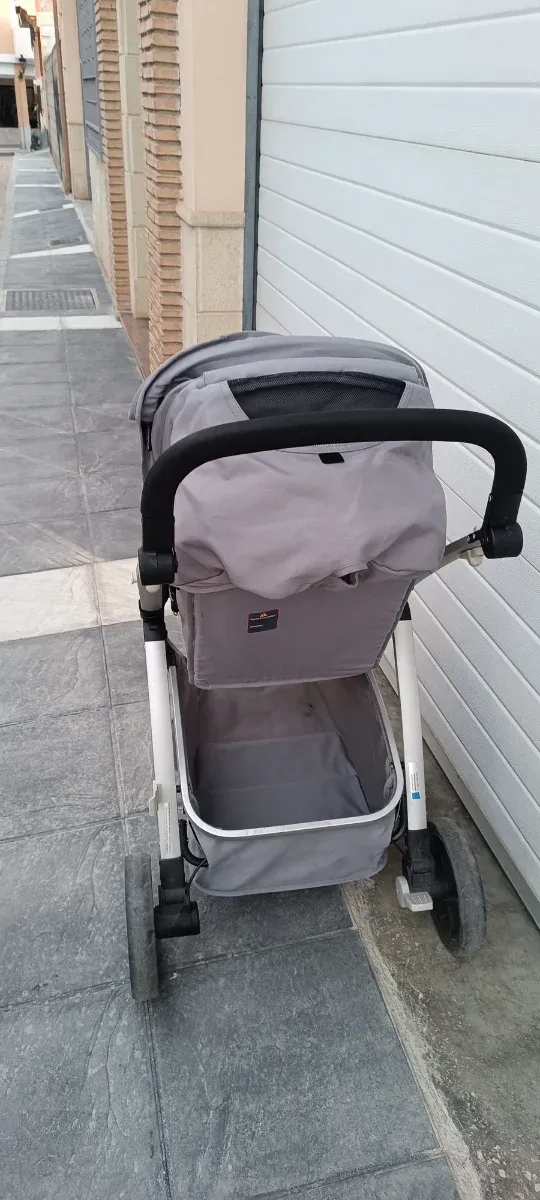 Silla de paseo 2 piezas gris