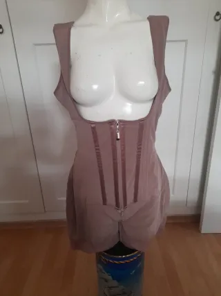 Faja Colombiana Beige/Rosa