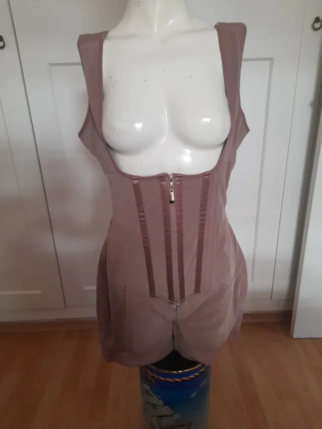 Faja Colombiana Beige/Rosa