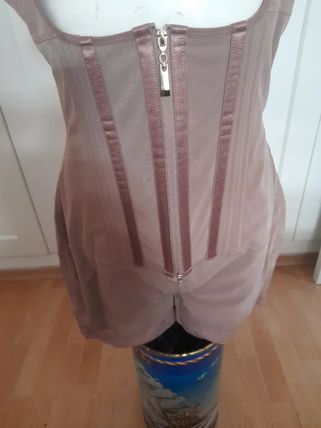 Faja Colombiana Beige/Rosa