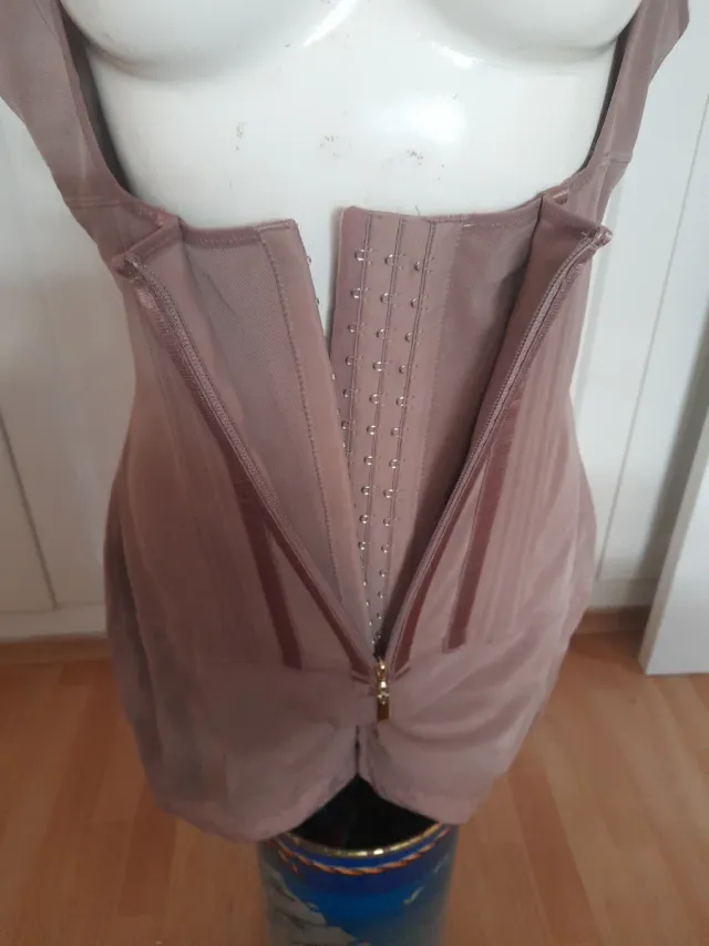 Faja Colombiana Beige/Rosa