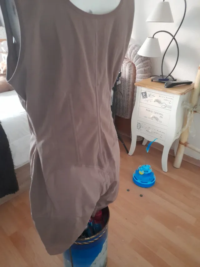 Faja Colombiana Beige/Rosa