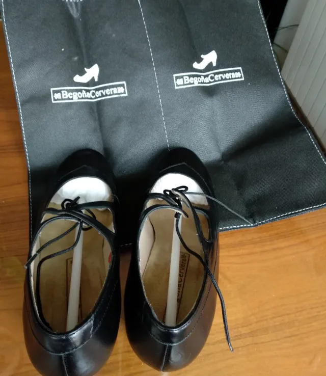 Zapatos Flamenco Begoña Cervera Negros