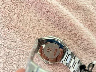 Orologio Edward Cronografo Arancione Argento