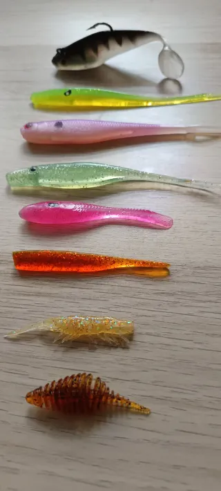 Lote de señuelos de pesca