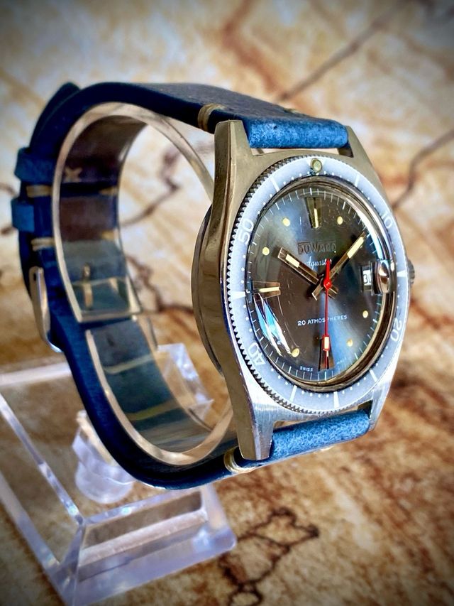 Reloj DUWARD AQUASTAR 20 ATM, Vintage