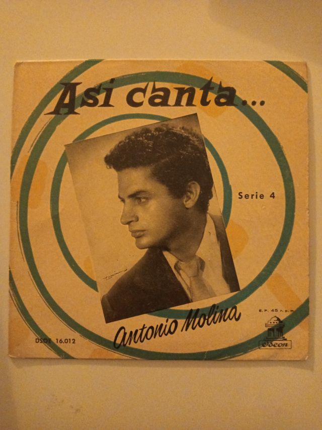 Antonio Molina - Así Canta... EP 45 RPM