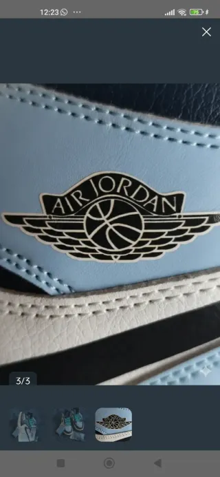 Zapatillas Jordan Air 1 High Azul Teal