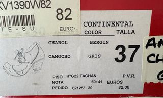 Zapatos Wonders Beige y Dorado Mujer