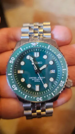 Reloj Seiko mod Automático Edición Limitada Verde
