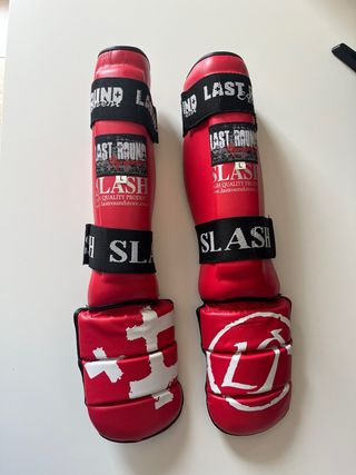 Espinilleras Last Round Kickboxing Talla L.