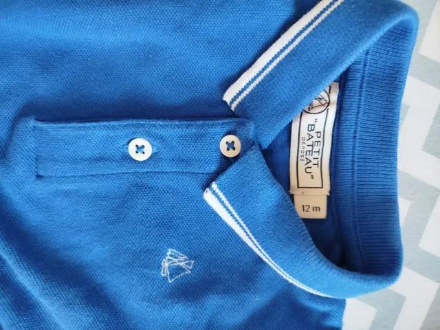 Conjunto Petit Bateau bebé 12m