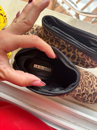 Botines leopardo tacón