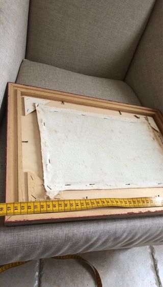 Quadro vintage dipinto a mano