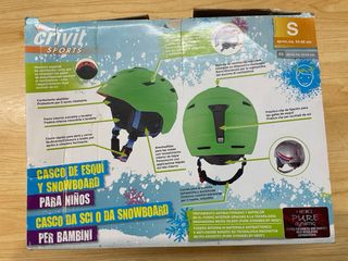Casco Crivit Esquí y Snowboard Niños Talla S