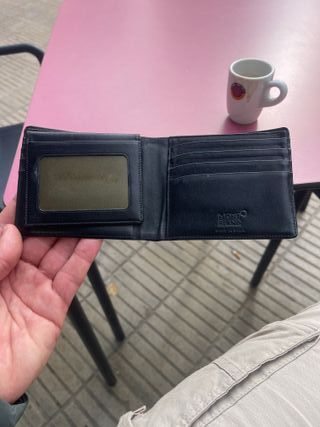 Cartera Montblanc Negra