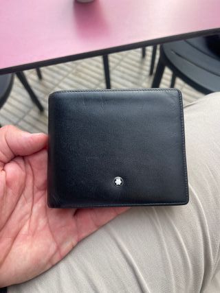 Cartera Montblanc Negra