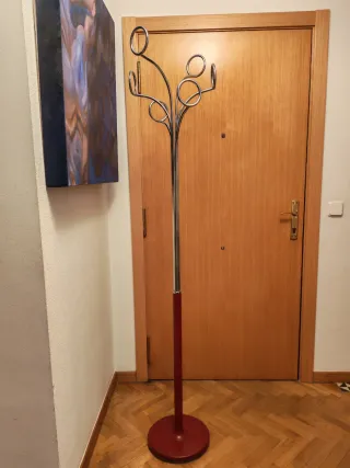 Perchero Vintage Cedro Metal