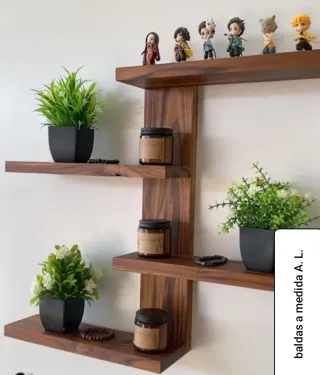 Baldas de madera hechas a medida