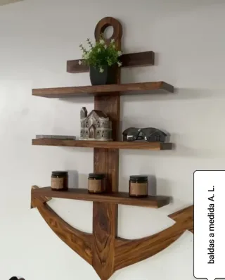 Baldas de madera hechas a medida