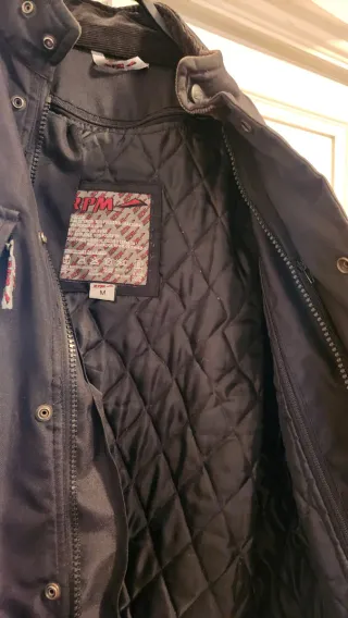 Chaqueta Negra Moto Hombre Talla L