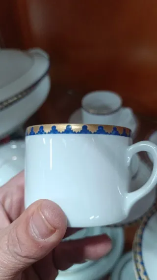 Antigua Vajilla Vista Alegre Porcelana 87 piezas