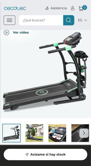 Cinta de Correr Cecotec DYNAMIC SPEED