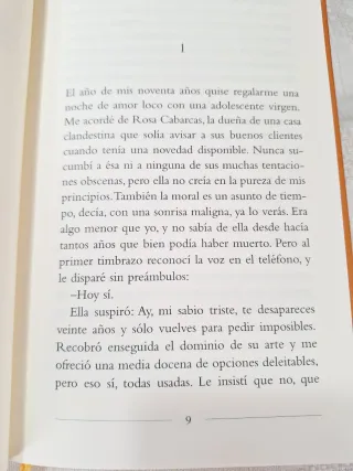 MEMORIA DE MIS PUTAS TRISTES - G. García Márquez