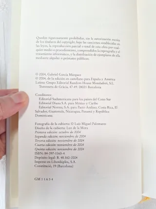 MEMORIA DE MIS PUTAS TRISTES - G. García Márquez
