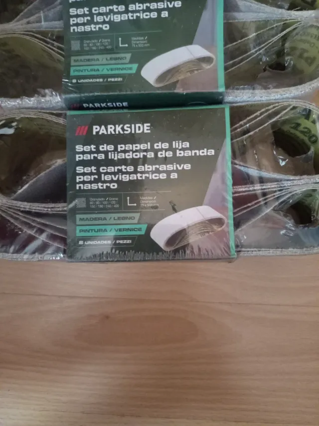 Set 12 lijas banda Parkside