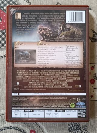 El Señor de los Anillos: Las Dos Torres DVD