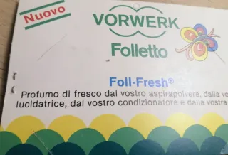 N°4 Sacchetti Originali per Vorwerk Folletto