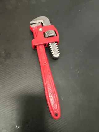 Llave Stillson / Grifa Roja 10"