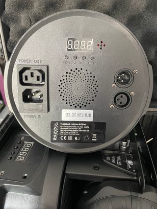 pack Mini cabeza led y Proyector Par