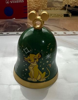 Confezione di 3 campane Disney: Patch, Simba e Mufasa