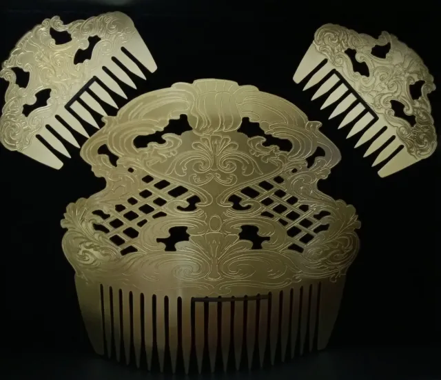 Peinetas Fallera Oro y Plata