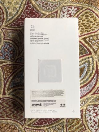 Custodia in pelle Apple per iPhone X