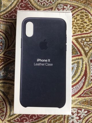 Custodia in pelle Apple per iPhone X