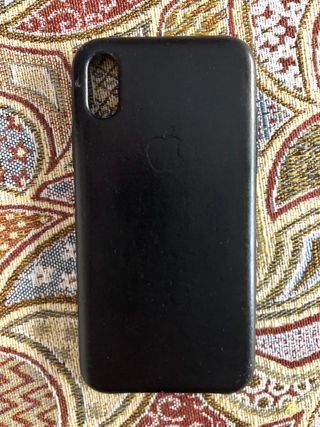 Custodia in pelle Apple per iPhone X