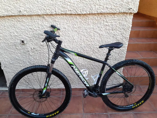 Bicicleta Merida 300 Negra y Verde