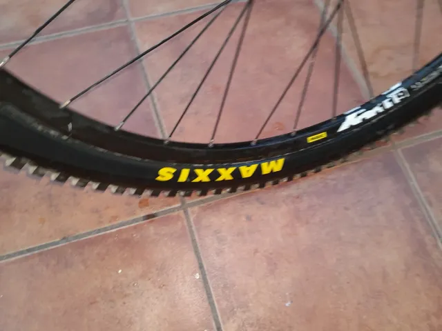 Bicicleta Merida 300 Negra y Verde