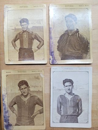8 Cromos Fútbol E.Juncosa Años 20 CF Barcelona