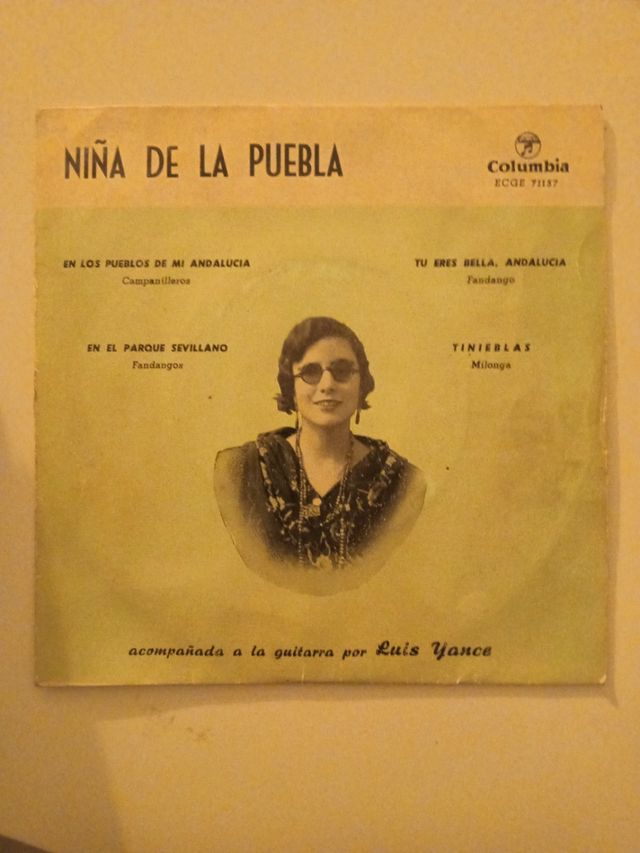 Niña de la Puebla EP 45 RPM Columbia