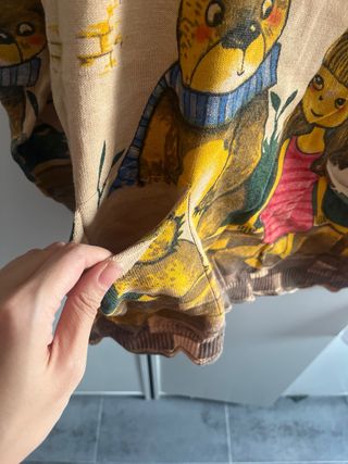 Jersey estampado oso y niña