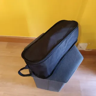 2 Sillas Plegables Negras